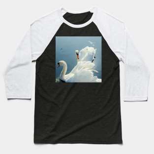 Swan Lake #2 Baseball T-Shirt